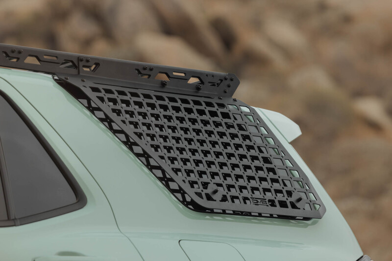 Toyota 4Runner Exterior Window Molle - Driver Side - DV8 Offroad - For DV8 Roof Rack - Black Powder Coated - `25-`26
